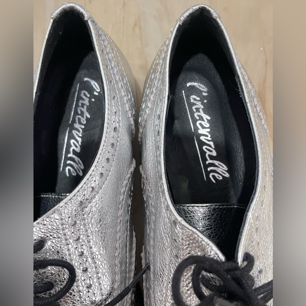 L'intervalle silver fashion shoes - Picture 2 of 7